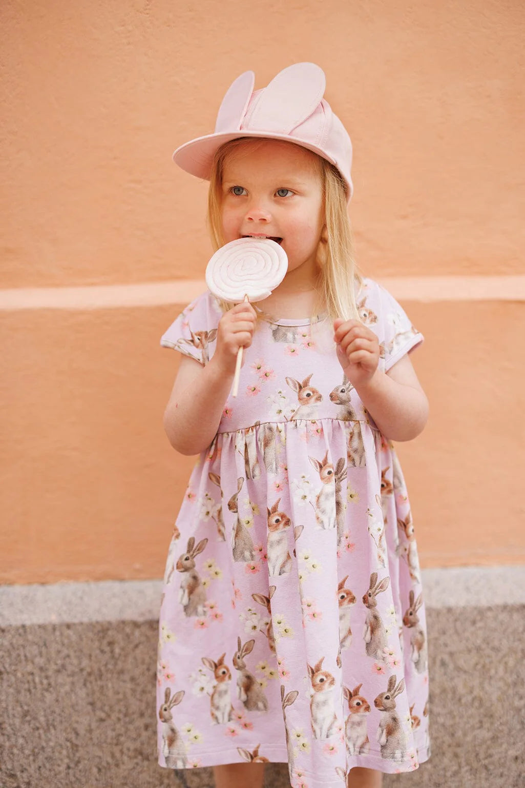 Metsola-Bunny Cap -Lippalakki,Nougat