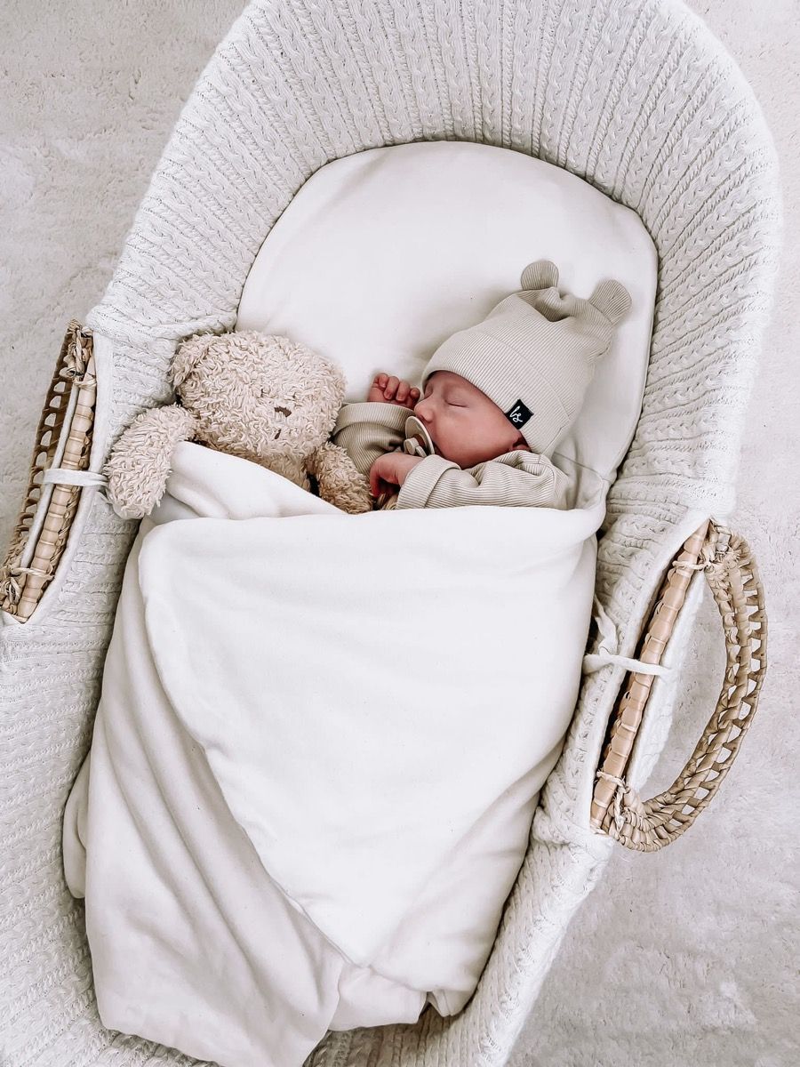 Babystyling - vauvahattu - vaalea beige