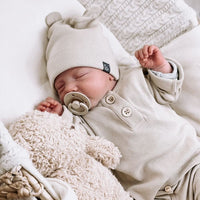 Babystyling - vauvahattu - vaalea beige