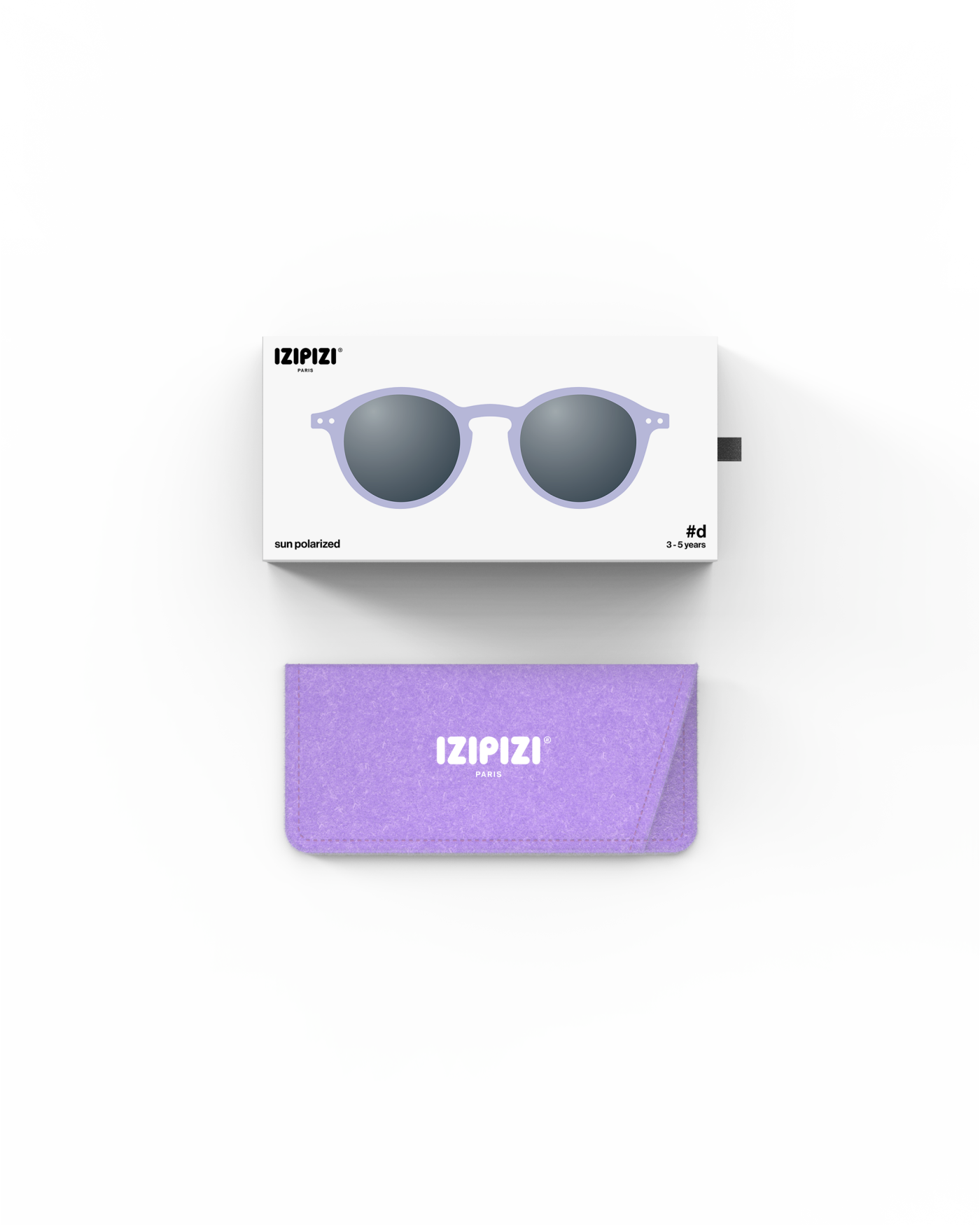 Izipizi Lavender aurinkolasit lapsille (3–5 v)