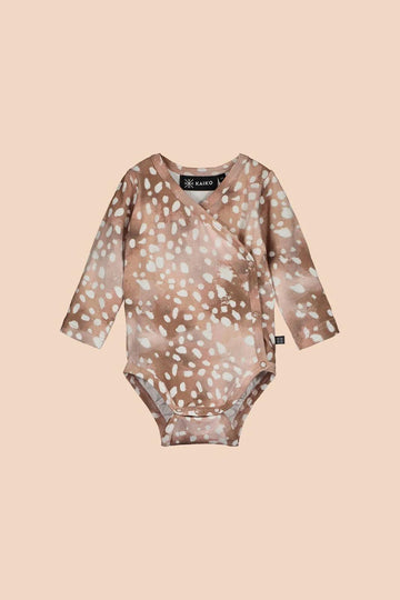 Copper Bambi Wrap Body Ls - Luna Living