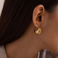 BOHM – Benlina Hoop,Shell -kirurginteräksiset renkaat