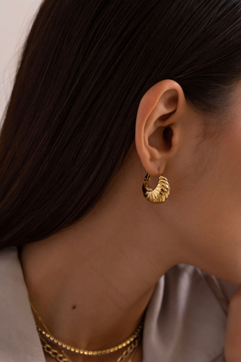 BOHM – Benlina Hoop,Shell -kirurginteräksiset renkaat