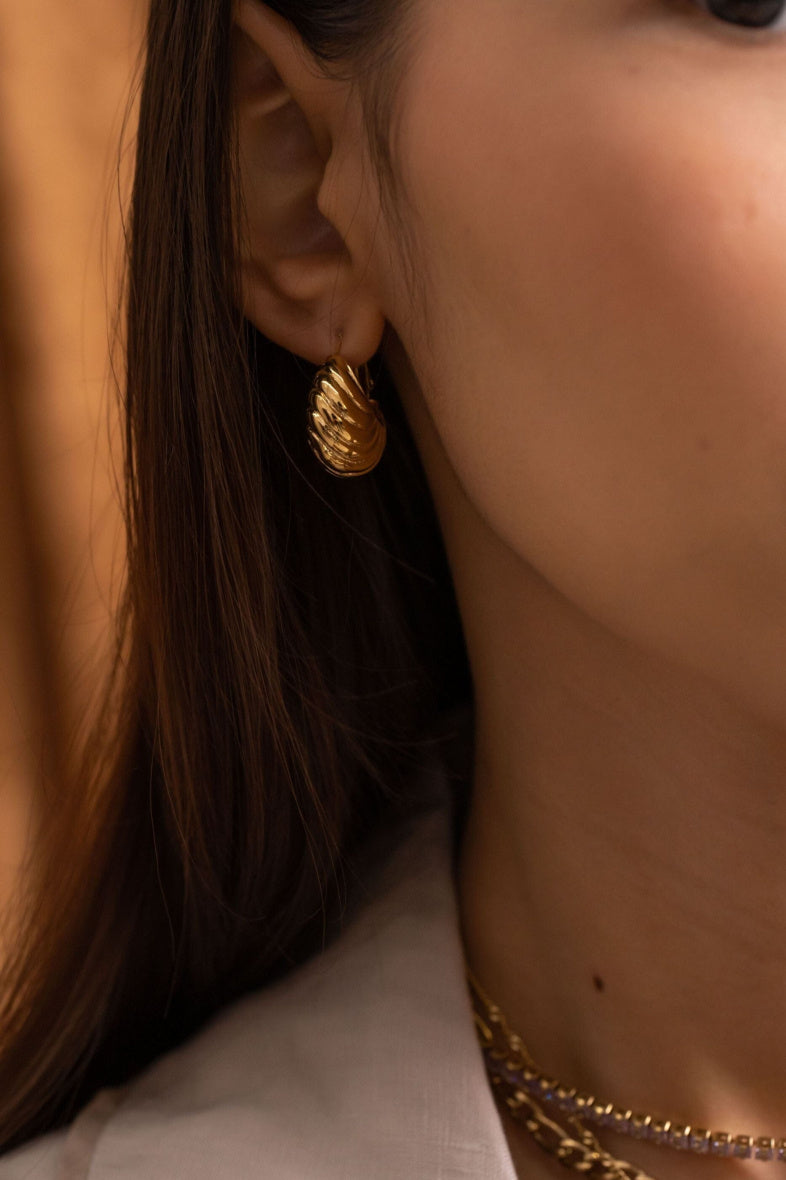 BOHM – Benlina Hoop,Shell -kirurginteräksiset renkaat