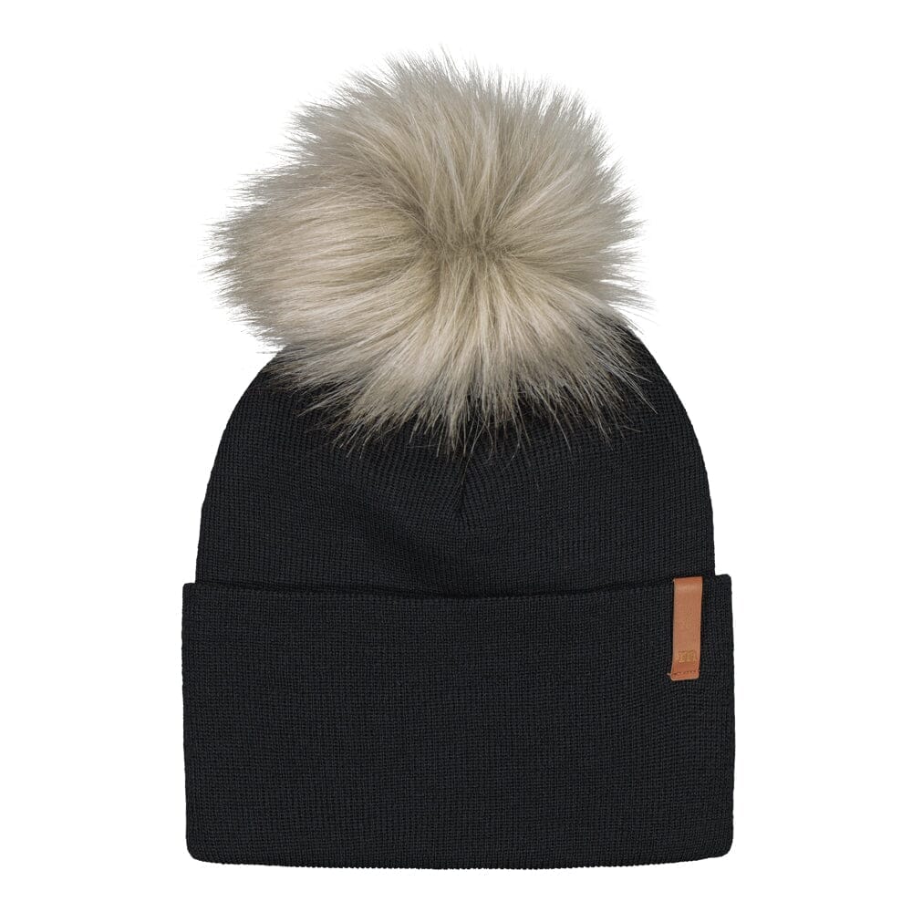 Metsola - Crystal Beanie Black .