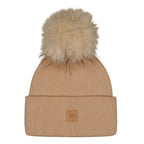 Metsola - Crystal Beanie -Puuvillapipo,Nougat