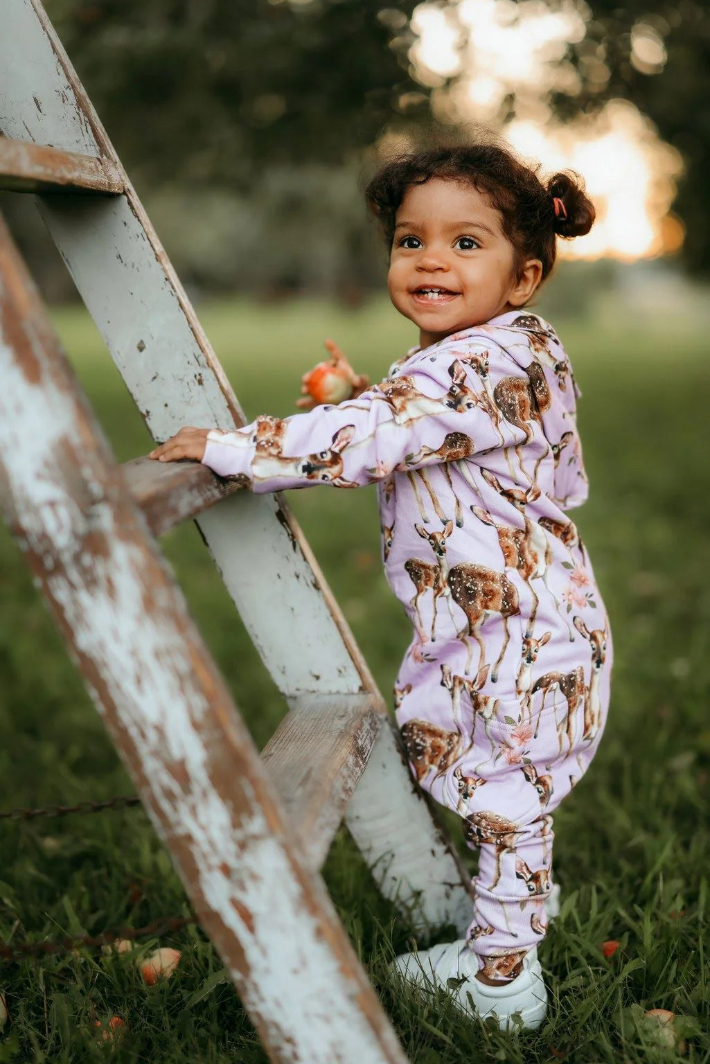 Metsola - cute bambi jumpsuit | icy lilac