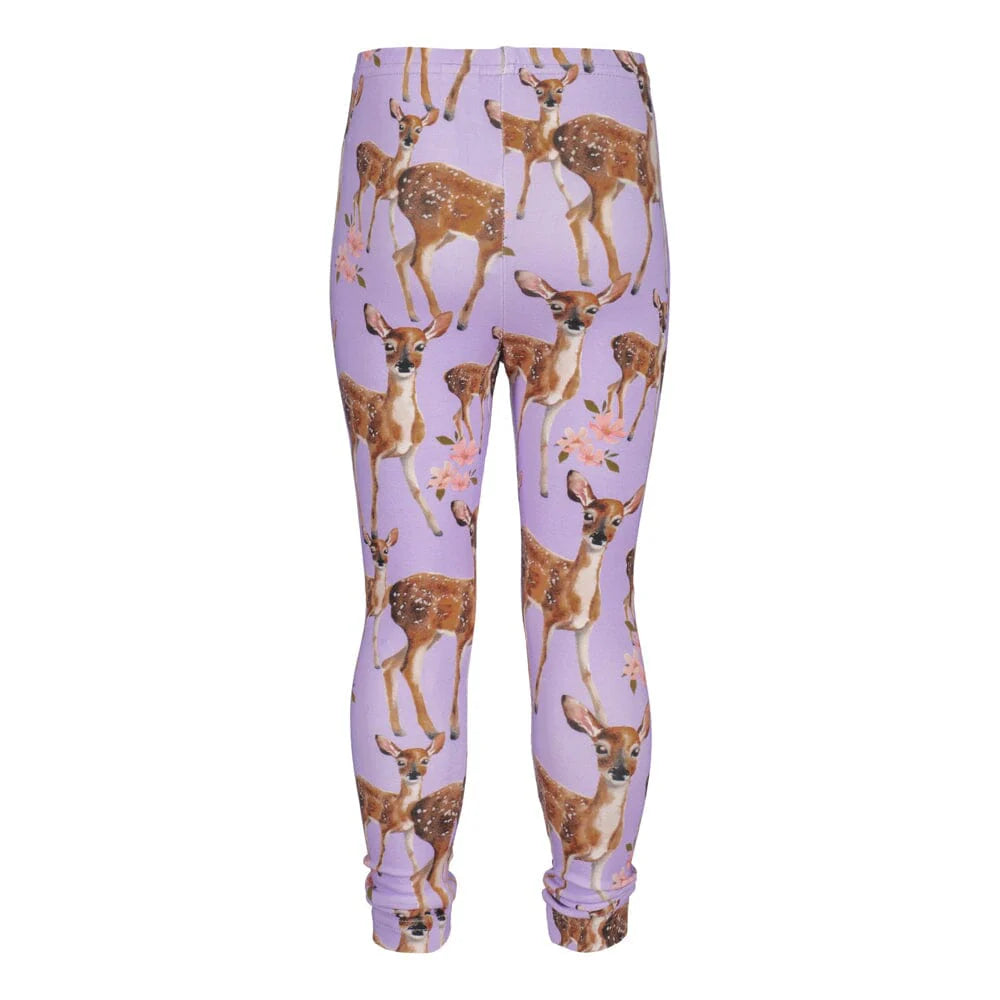 Metsola - cute bambi -leggingsit | icy lilac