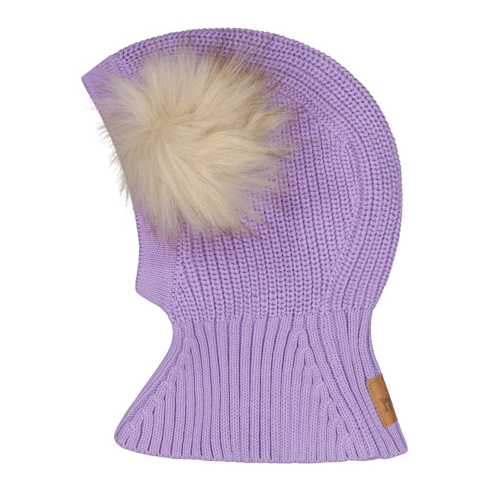 Double Fur Pom -Kypärämyssy, Puuvilla |Lily