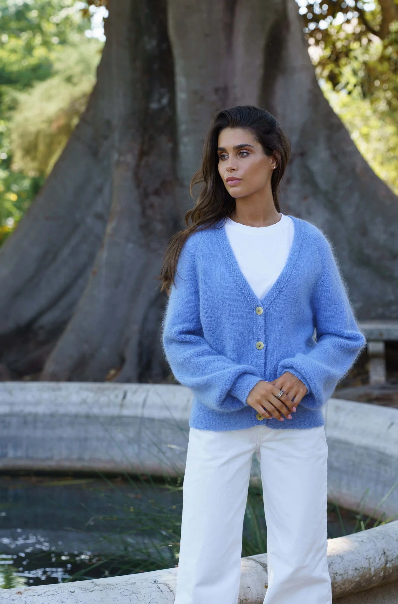 Nakoa - Elsie Cardigan, Celestial Blue