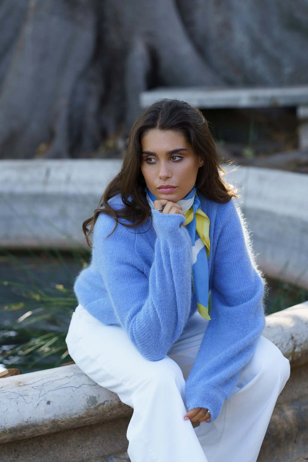 Nakoa - Elsie Cardigan, Celestial Blue