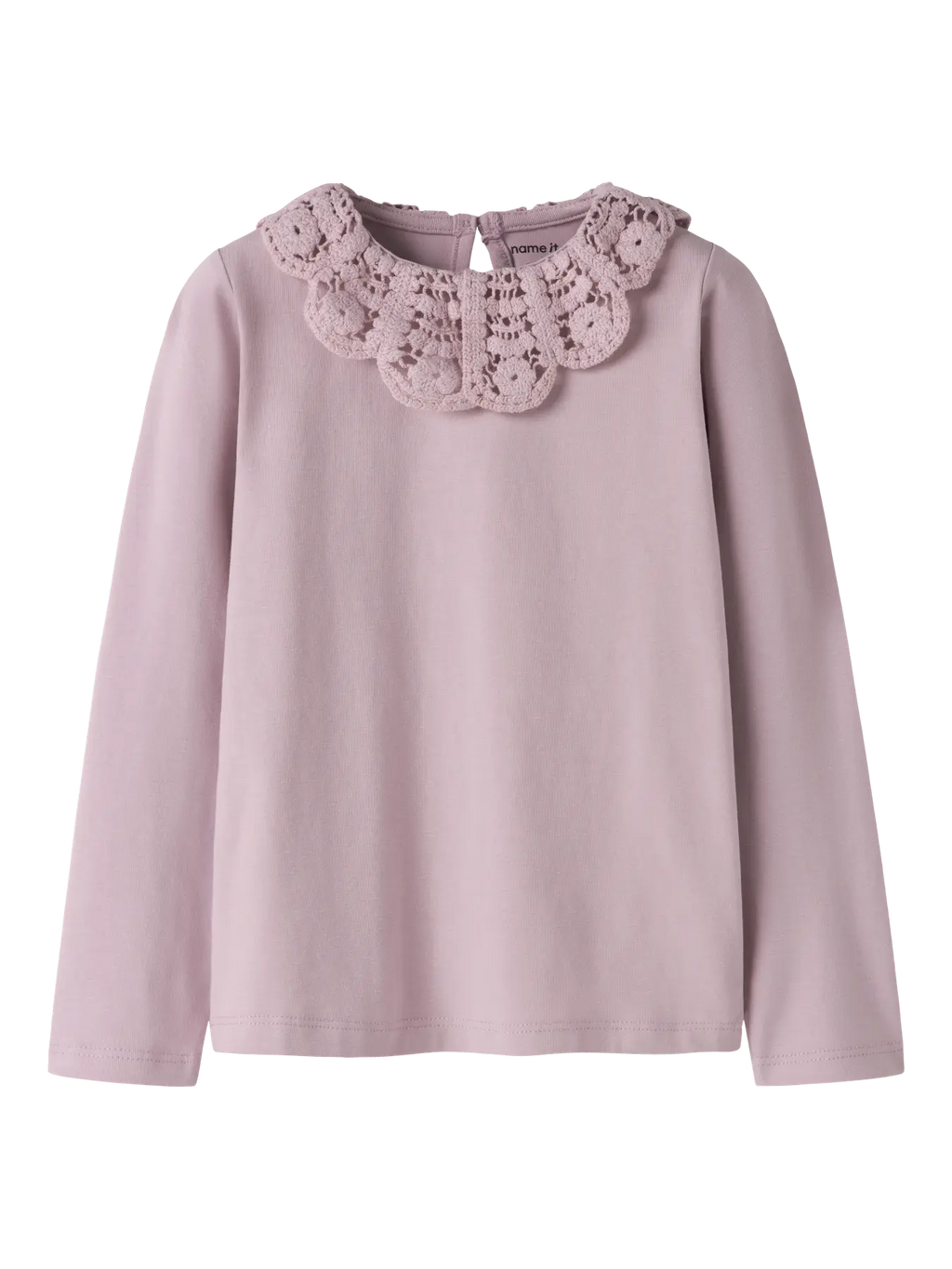 Name It pitkähihainen jersey-paita-Dawn Pink