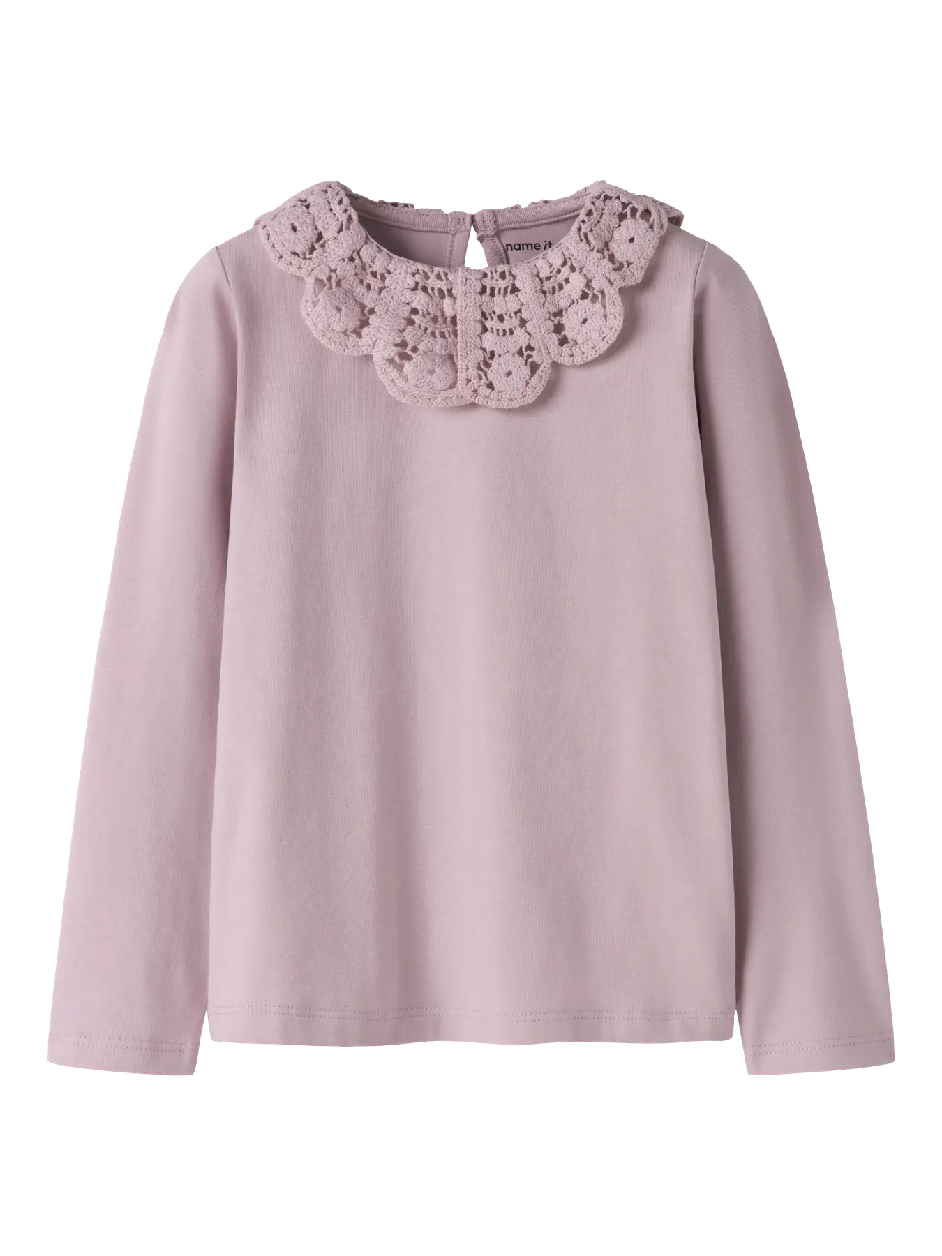 Name It pitkähihainen jersey-paita-Dawn Pink
