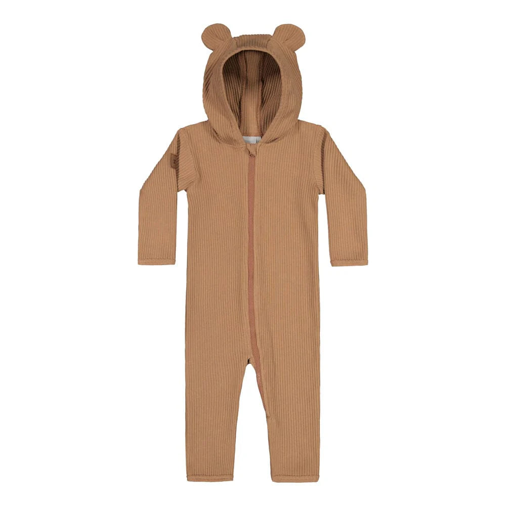 Metsola - Heavy Rib Bear Playsuit -Haalari | Woody