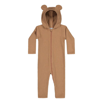 Metsola - Heavy Rib Bear Playsuit -Haalari | Woody