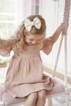 Huttelihut - harsomekko beige