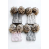 I Love Milk – Lasten talvipipo tupsuilla - vaal.punainen