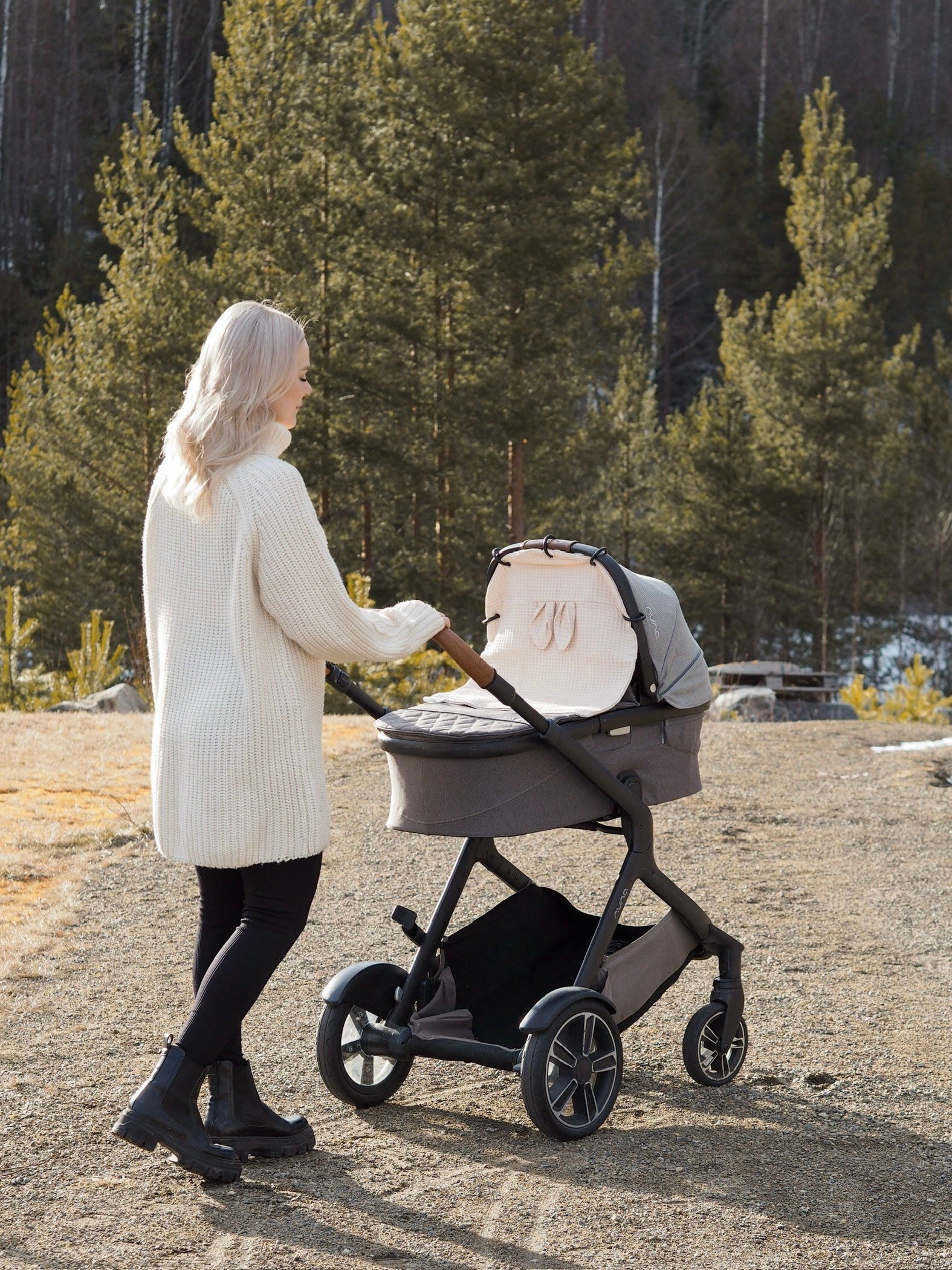 Vaunuverho - Jänö - beige