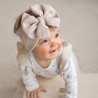 Rusettipanta - beige