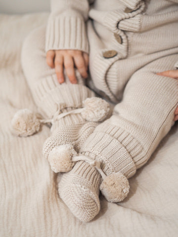 Swanie- Snowberry Booties - beige