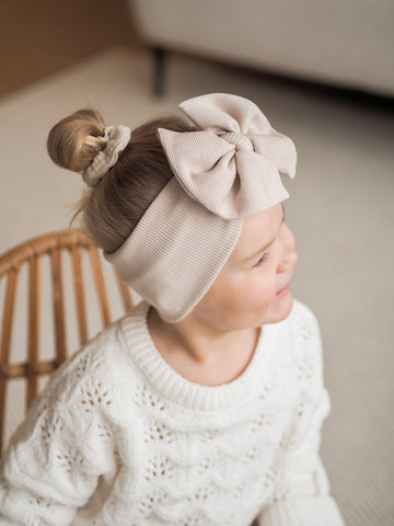 Rusettipanta - beige