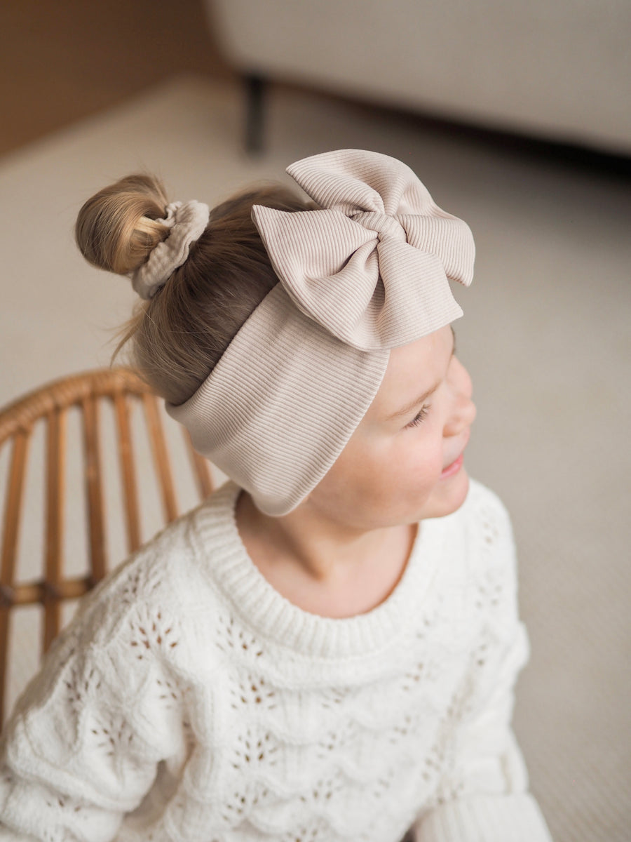 Rusettipanta - beige