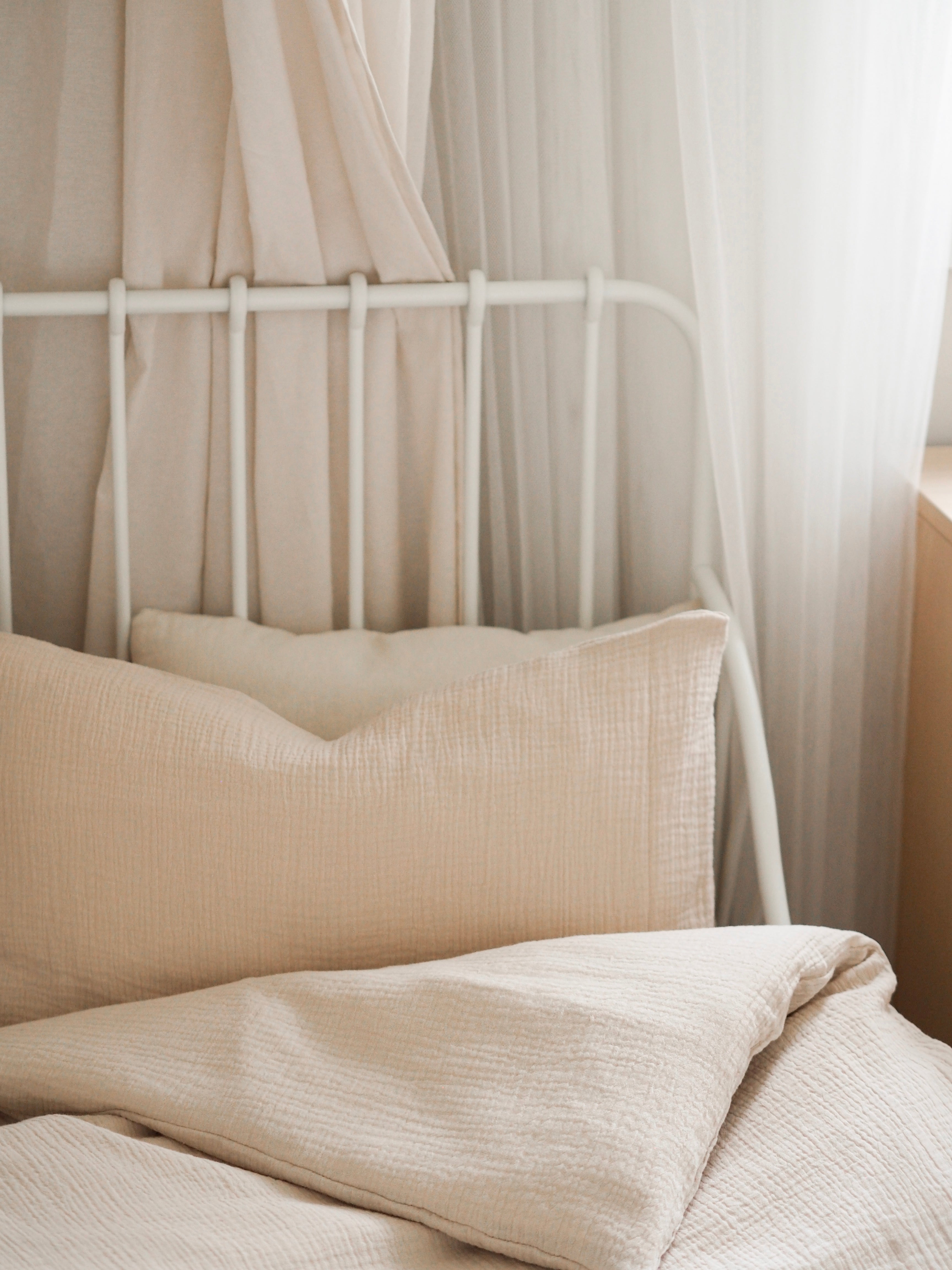 Aamu – vauvan ja juniorin pussilakanasetti