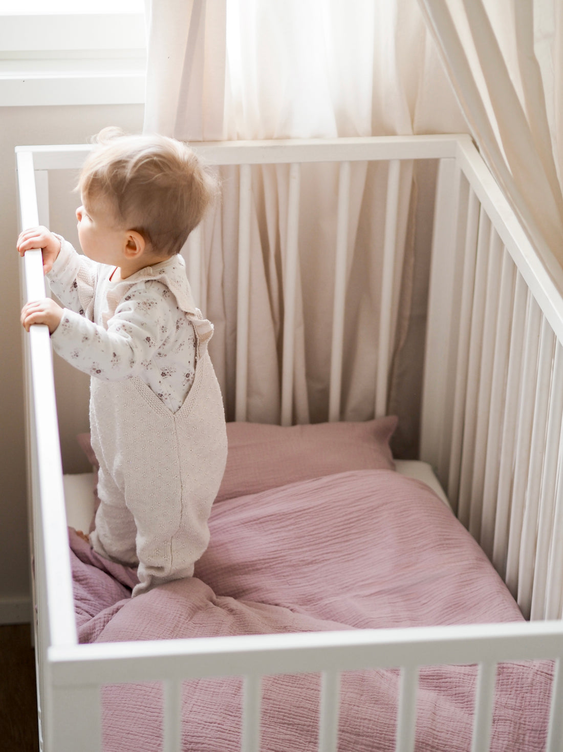 Aamu – vauvan ja juniorin pussilakanasetti