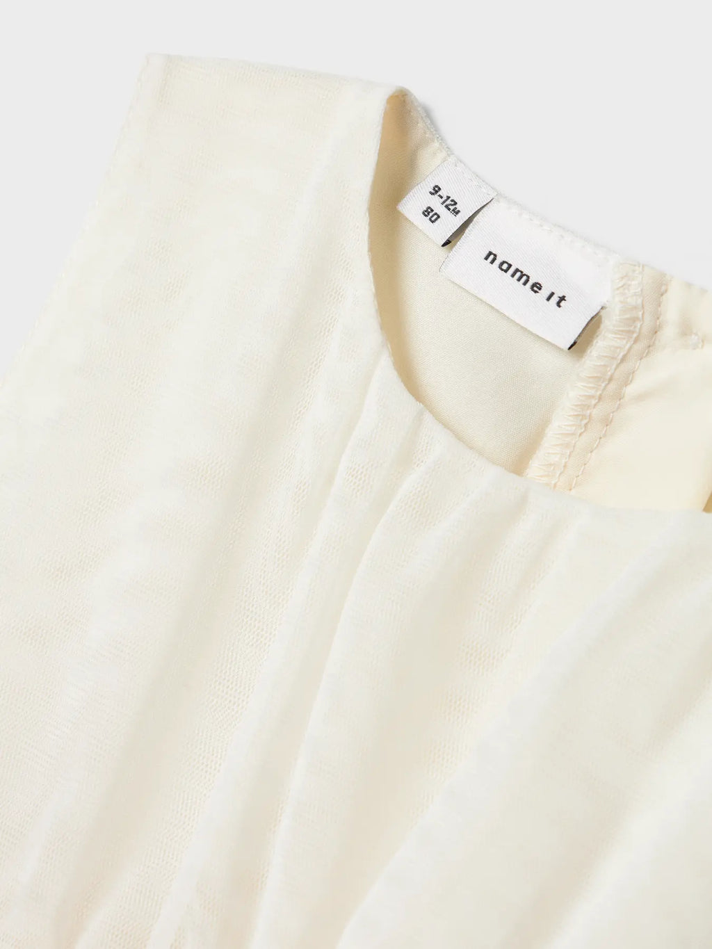 Name It Baby - valkoinen juhlamekko&hiuspanta