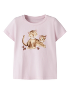 Name It - mini tiger -t-paita, Cradle Pink