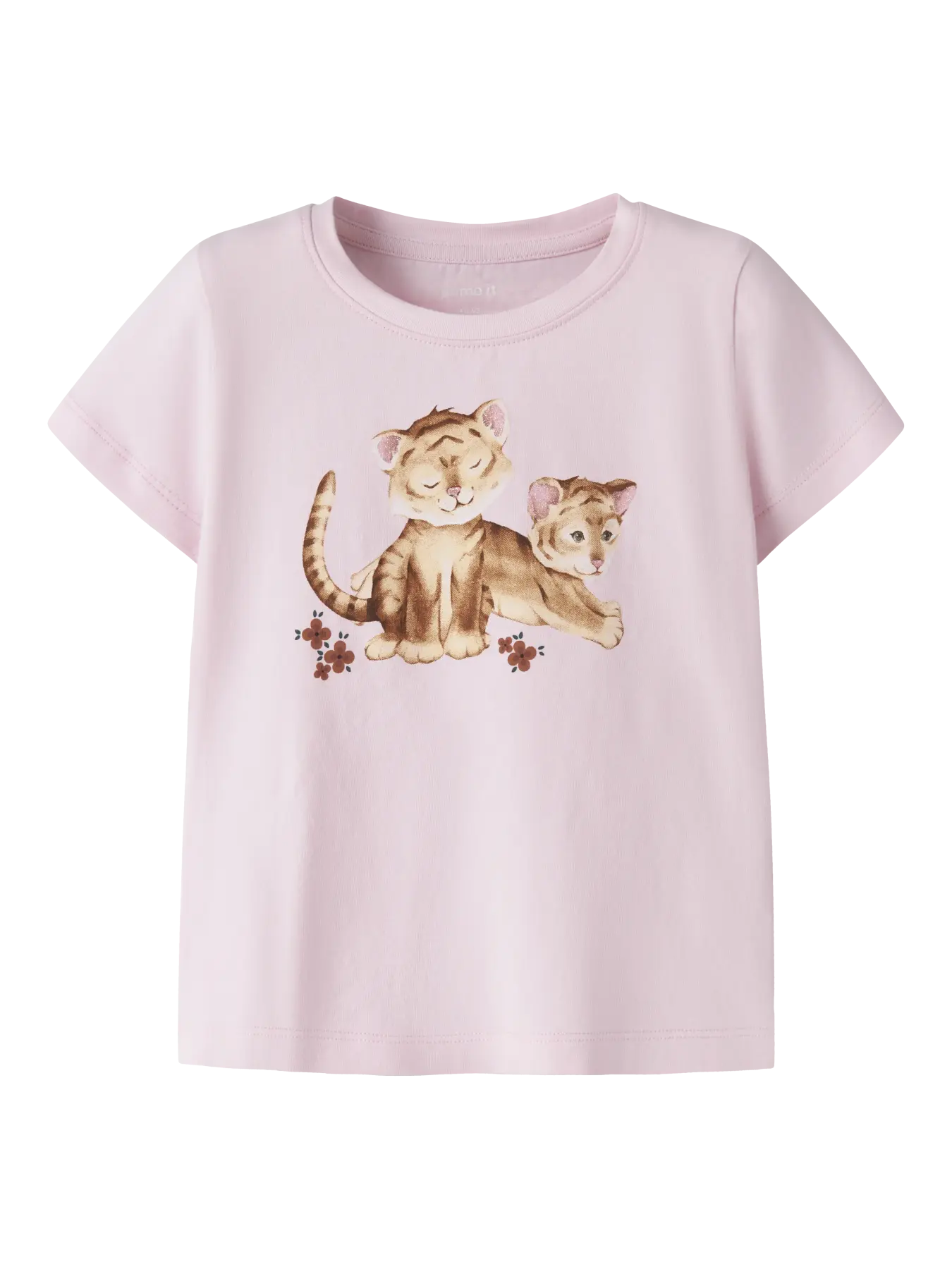 Name It - mini tiger -t-paita, Cradle Pink