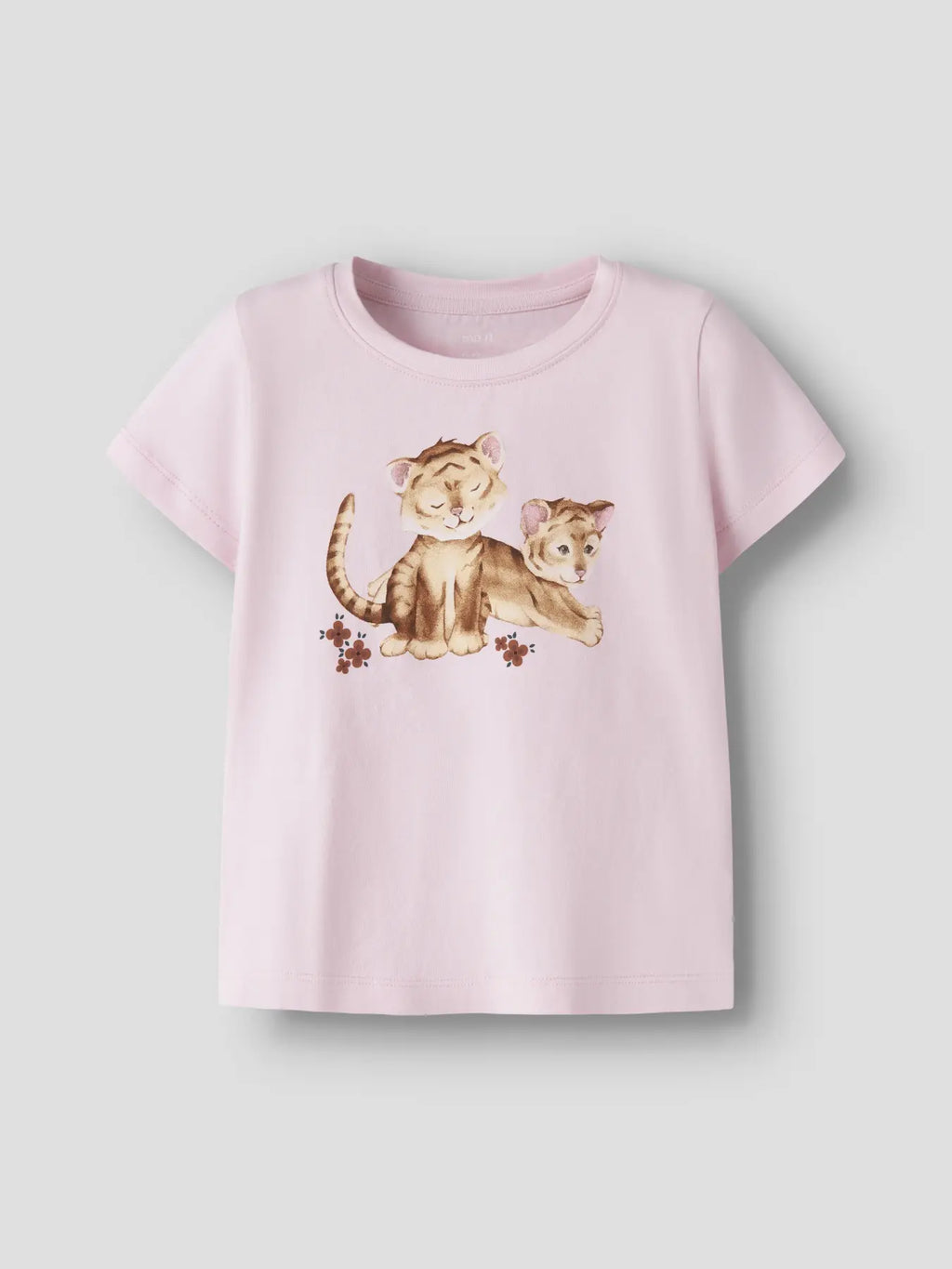 Name It - mini tiger -t-paita, Cradle Pink