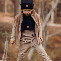 Metsola - Knitted-Merinovillakauluri | Black