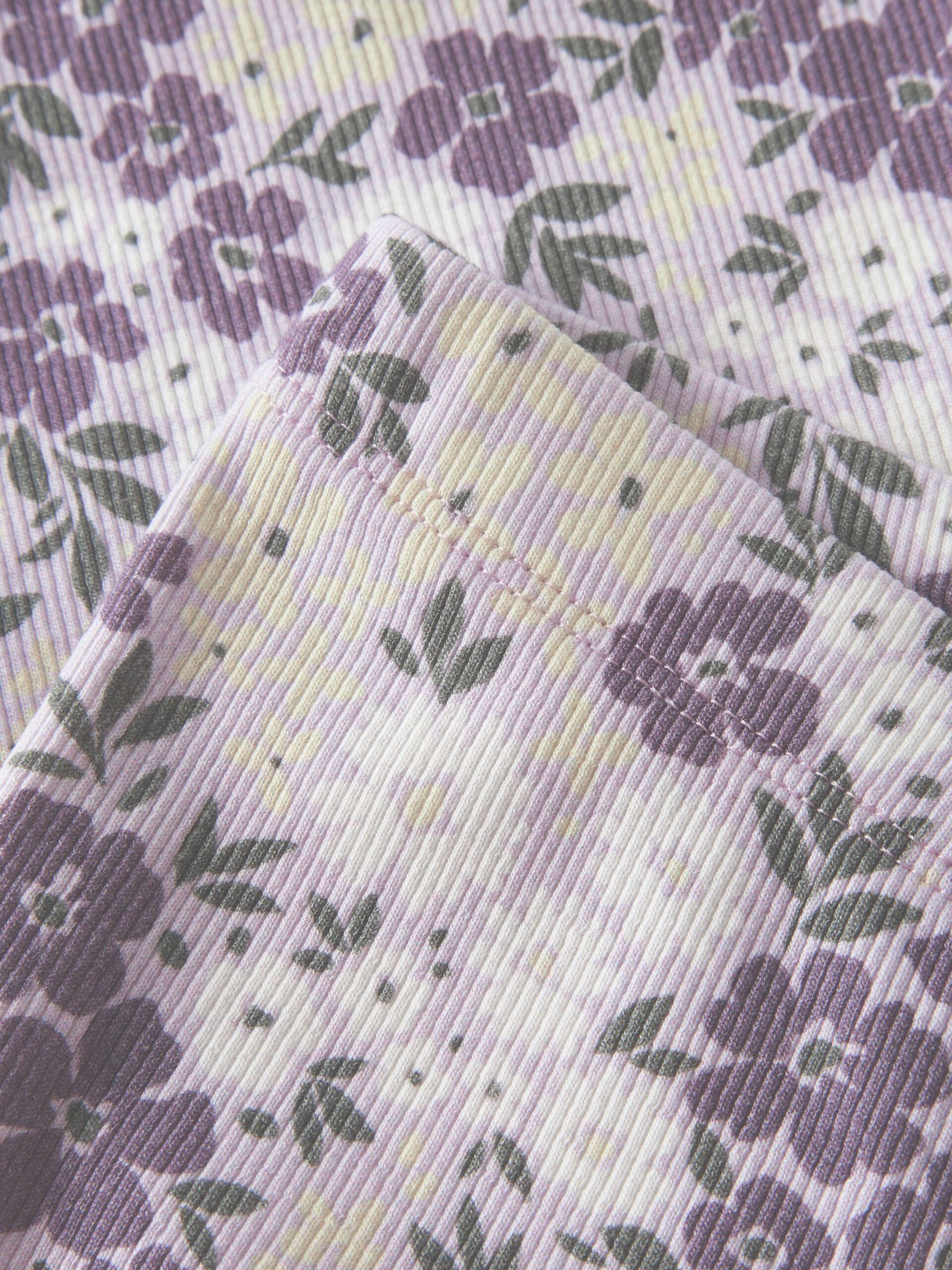 NAME IT MINI -trumpettilahkeiset housut,laventeli