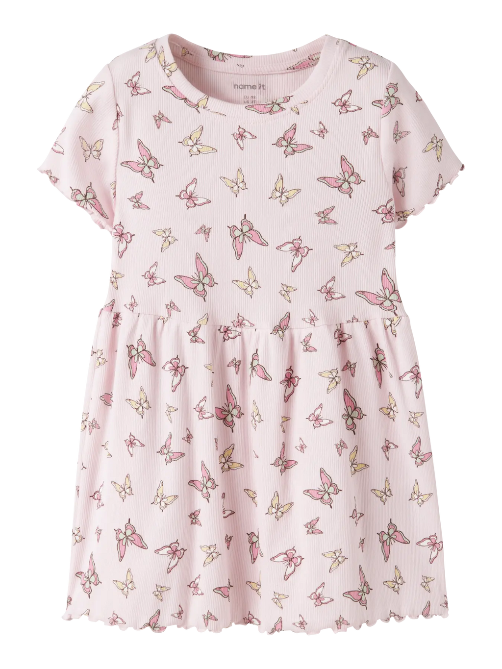 Name It ribbimekko – Cradle Pink Butterflies