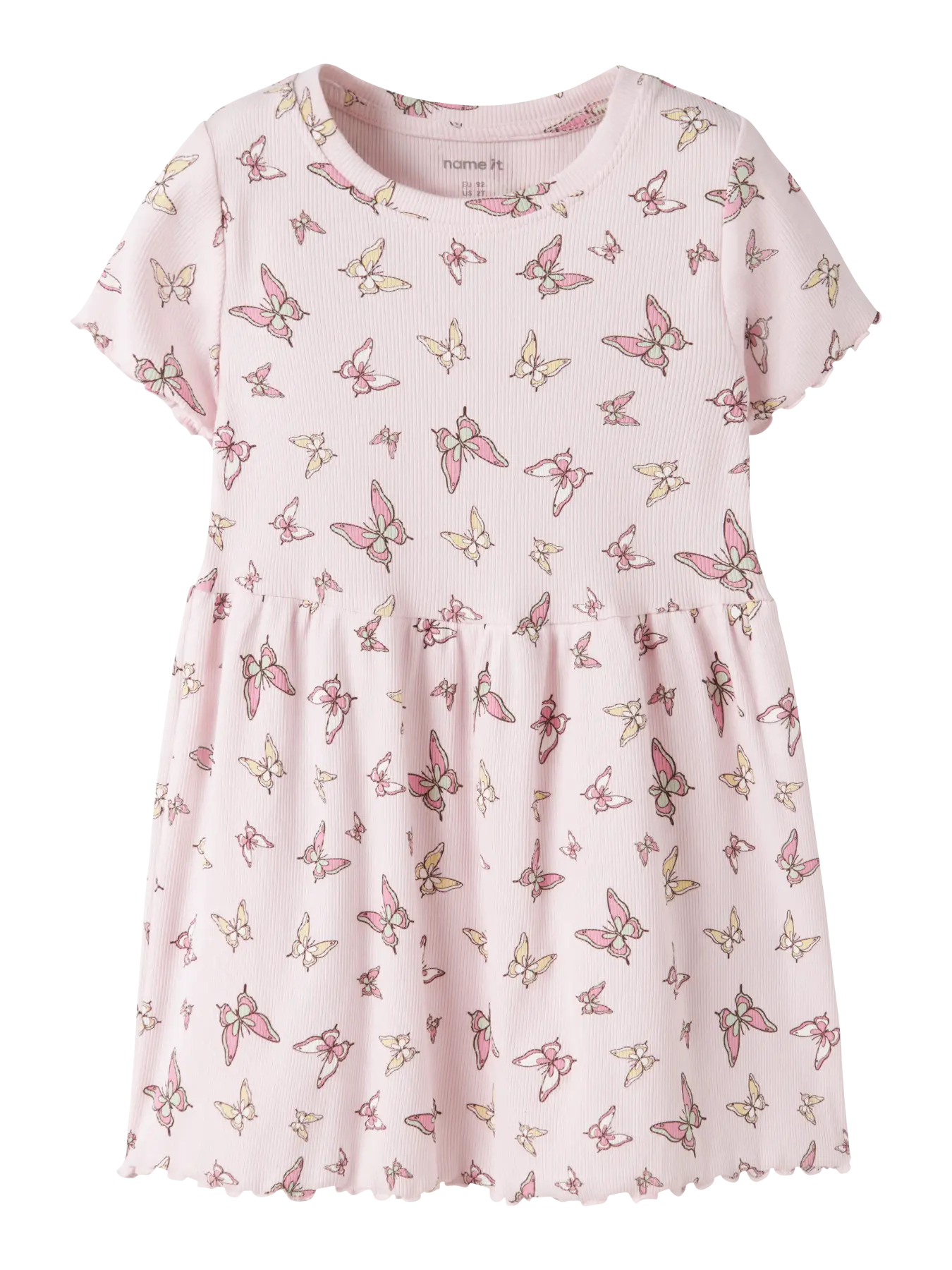 Name It ribbimekko – Cradle Pink Butterflies