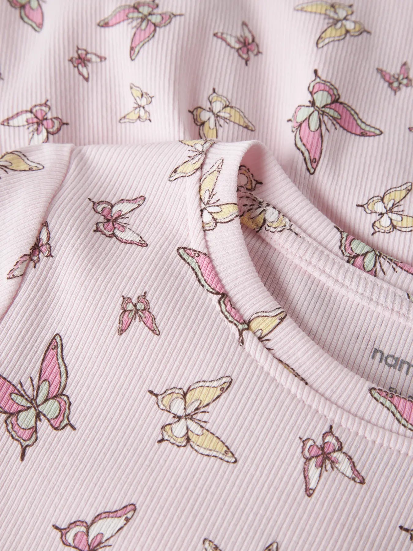 Name It ribbimekko – Cradle Pink Butterflies