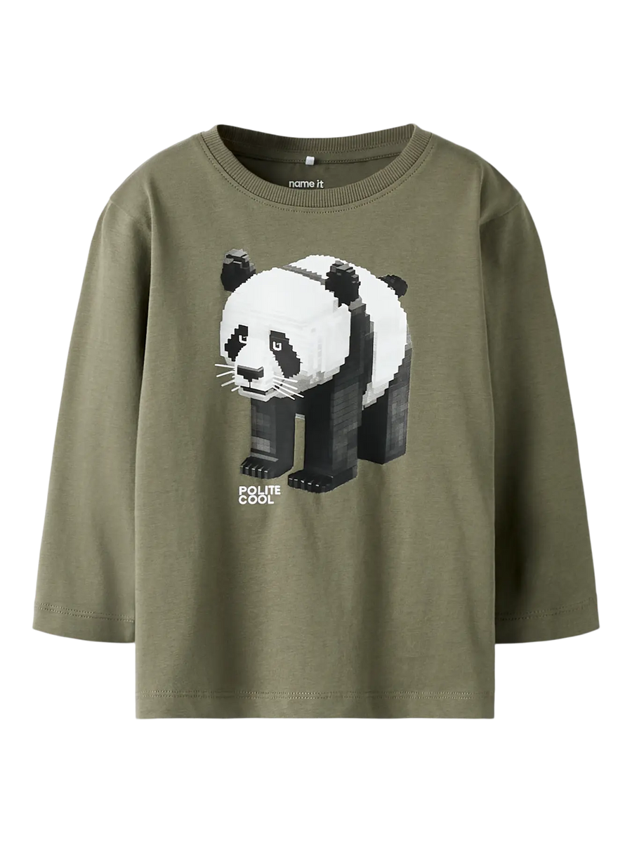Name It - pitkähihainen paita,panda
