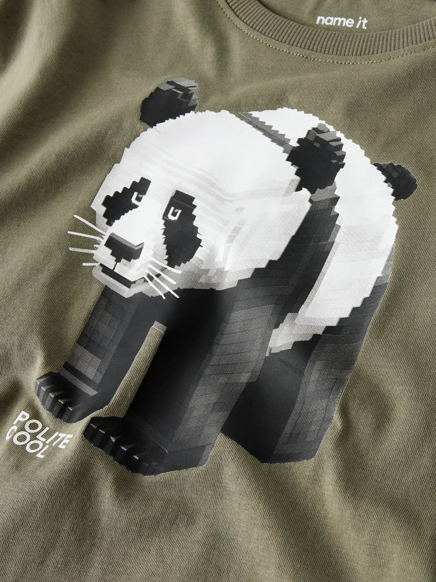 Name It - pitkähihainen paita,panda