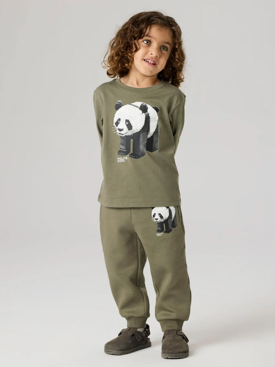 Name It - pitkähihainen luomupuuvillapaita