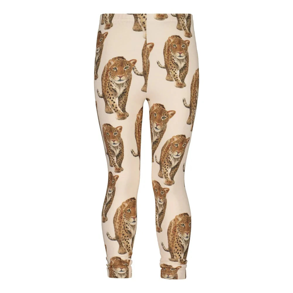 Metsola - Leopard -Leggingsit,Milky