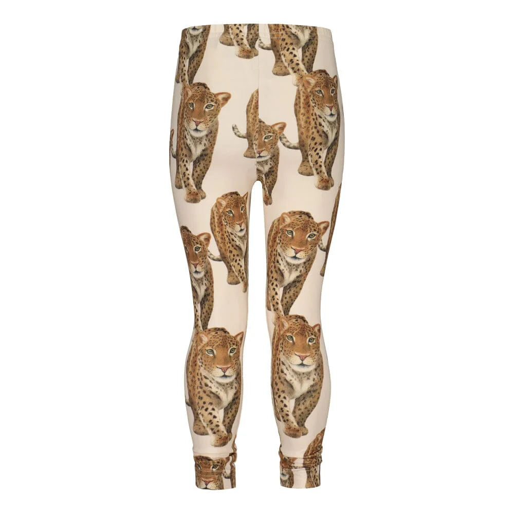 Metsola - Leopard -Leggingsit,Milky