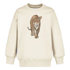 Metsola - Leopard Oversize Sweater -Collegepaita,Milky