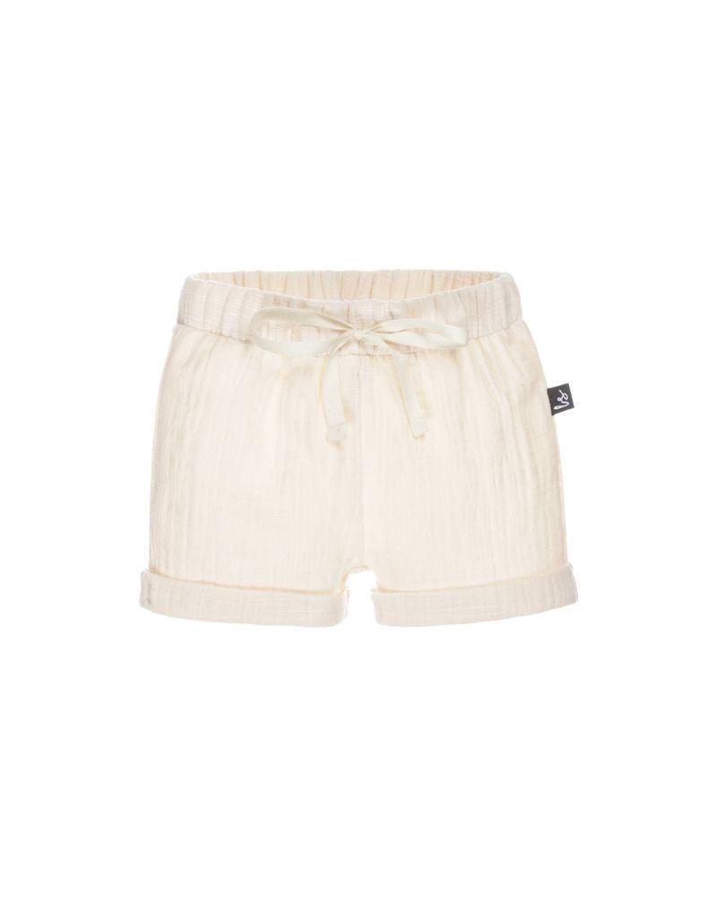 Babystyling - pellava shortsit - nude - Luna Living