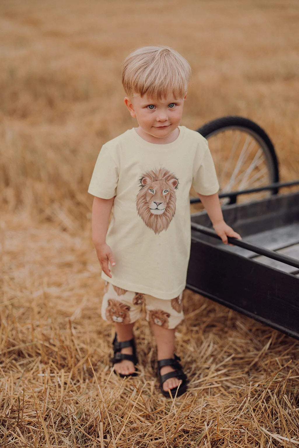 Metsola - Lion Placement -T-Paita | Milky Banana