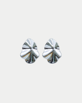 Lip Earrings Small Silver