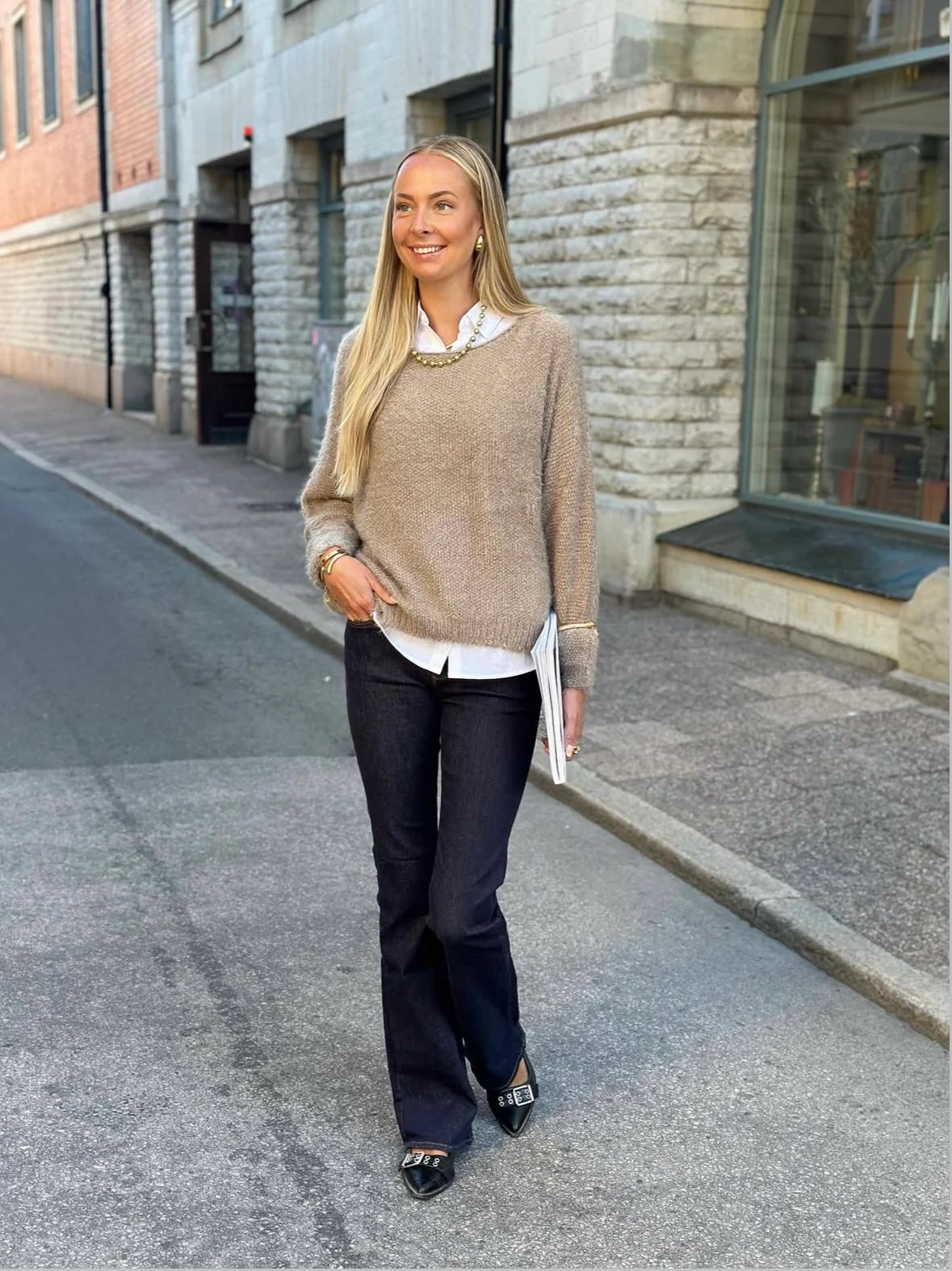 Marta – Knit, Sand