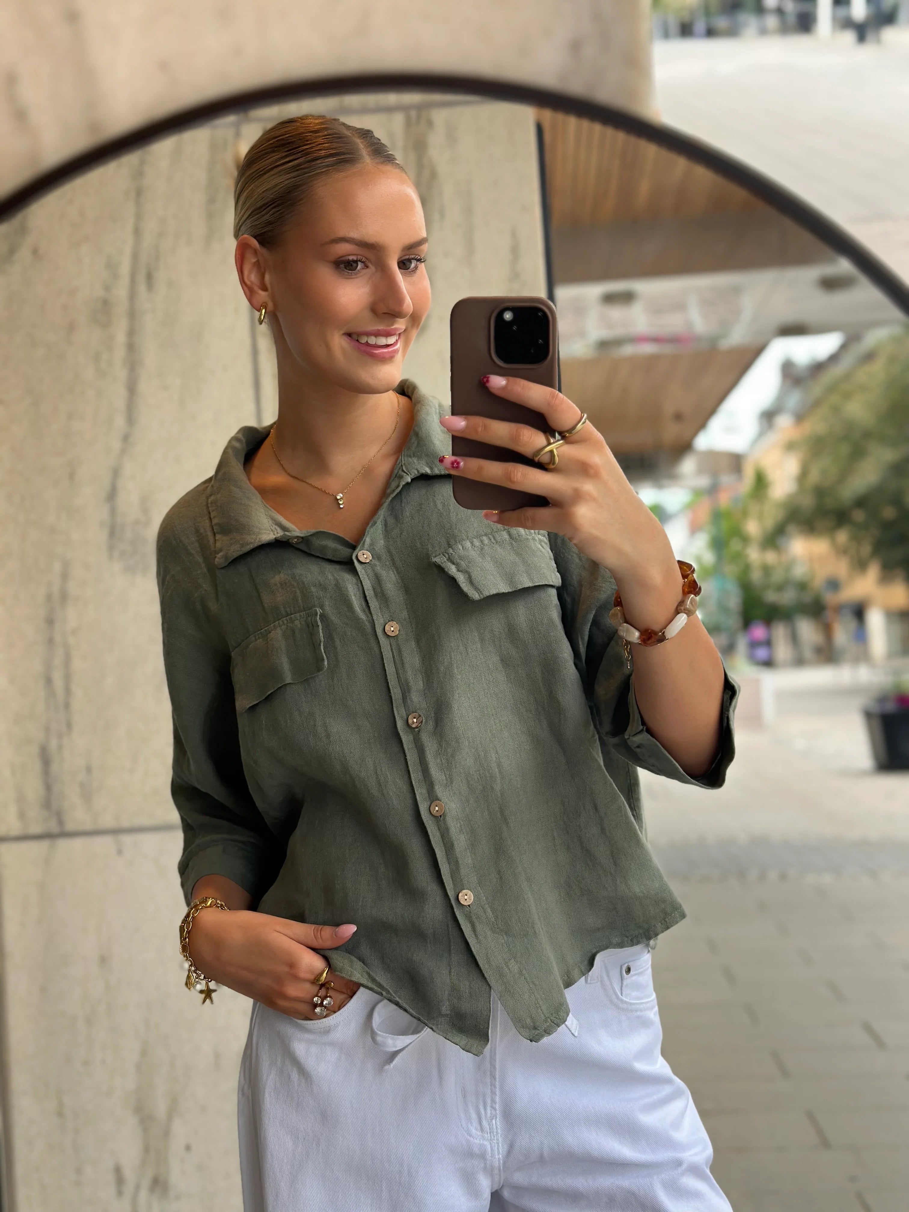 Marta MdcDaira,Pellavapaita – green