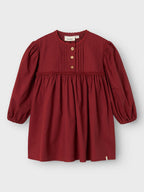 Lil`Atelier -luomupuuvilla mekko - spiced apple