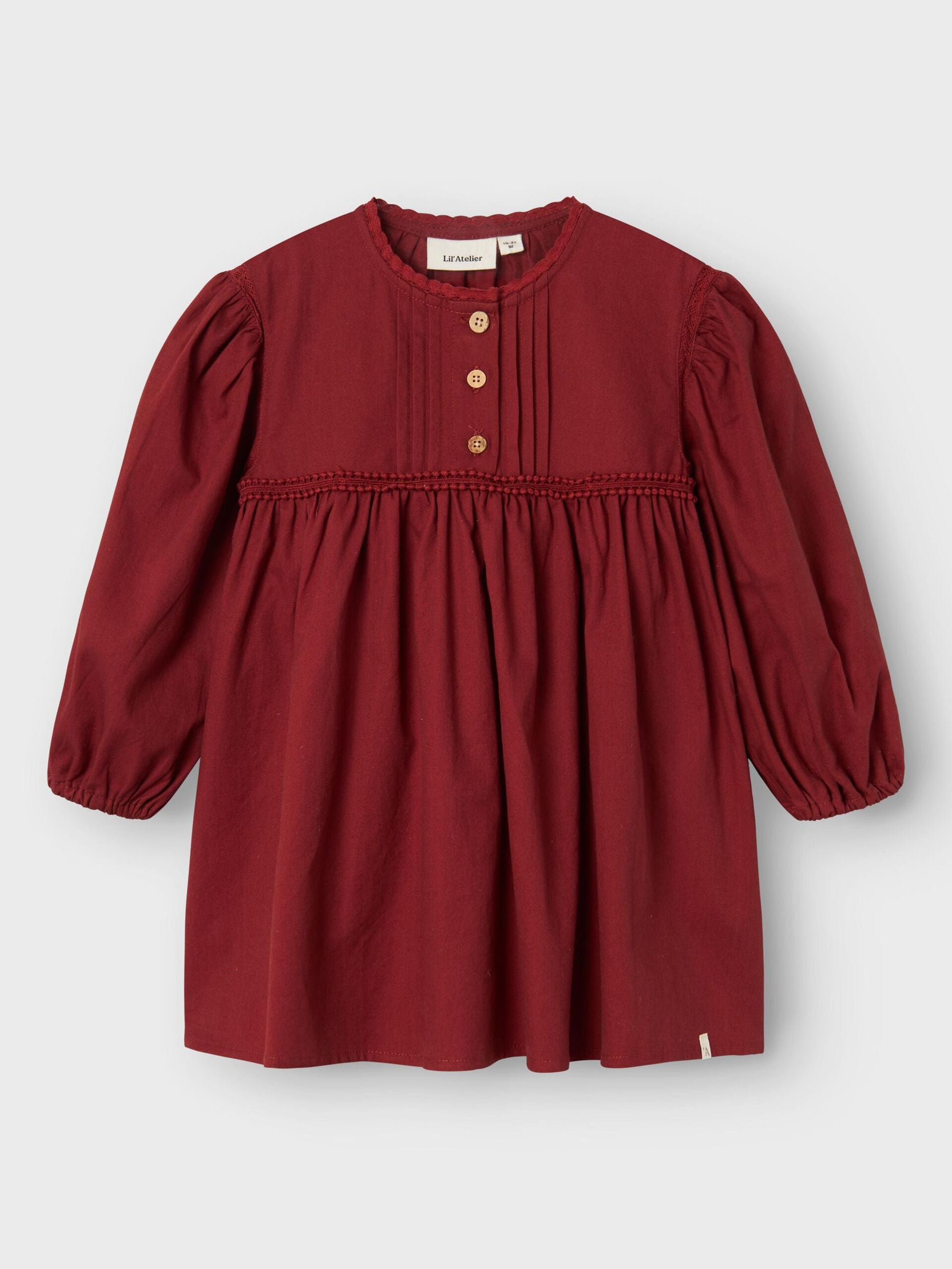 Lil`Atelier -luomupuuvilla mekko - spiced apple